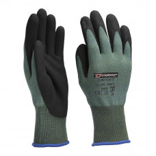 Handschoen D-Air Cut 3 Nylon-Glass-Lycra/AirFoam Palm gecoat Groen/Zwart